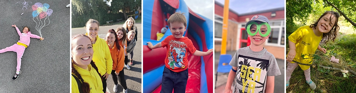 photos of children attending holiday club stockport