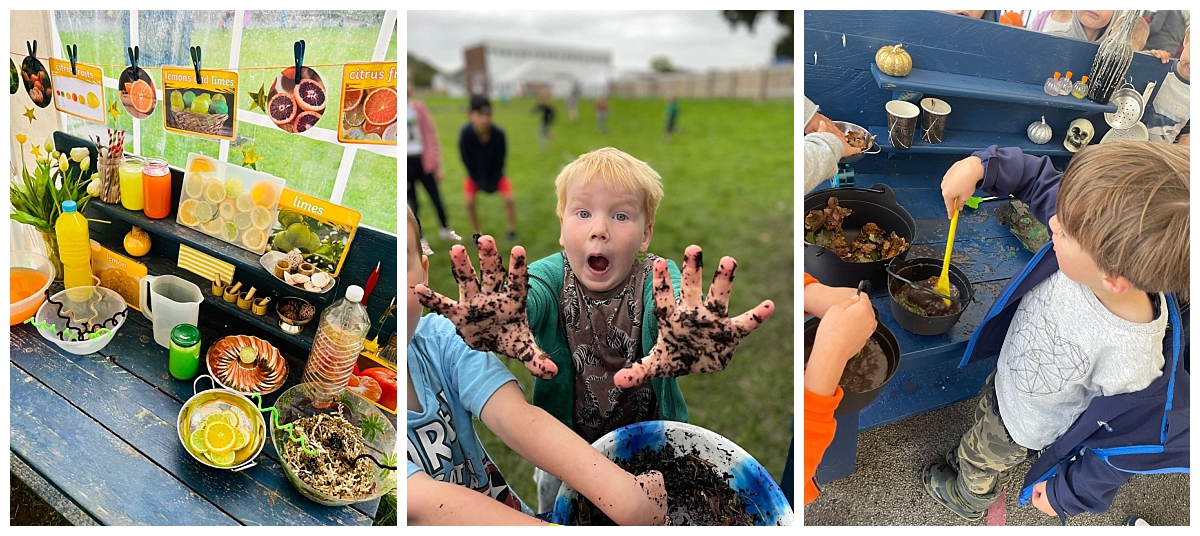 holiday club stockport mud kitchens