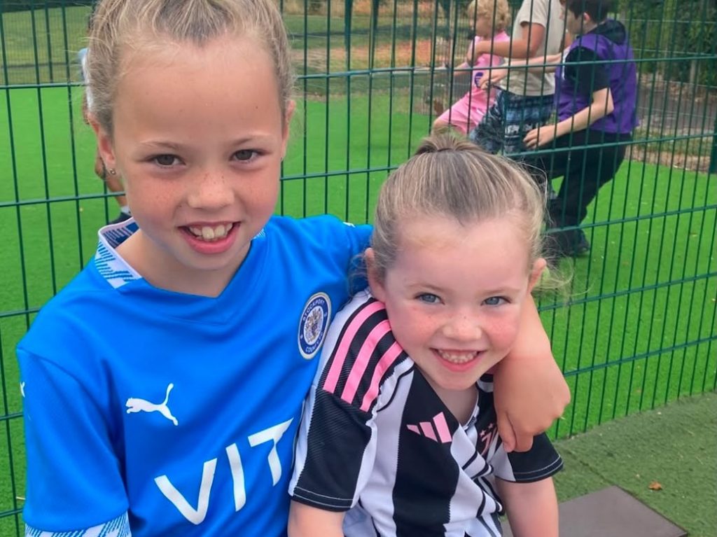 siblings at Holiday Club
