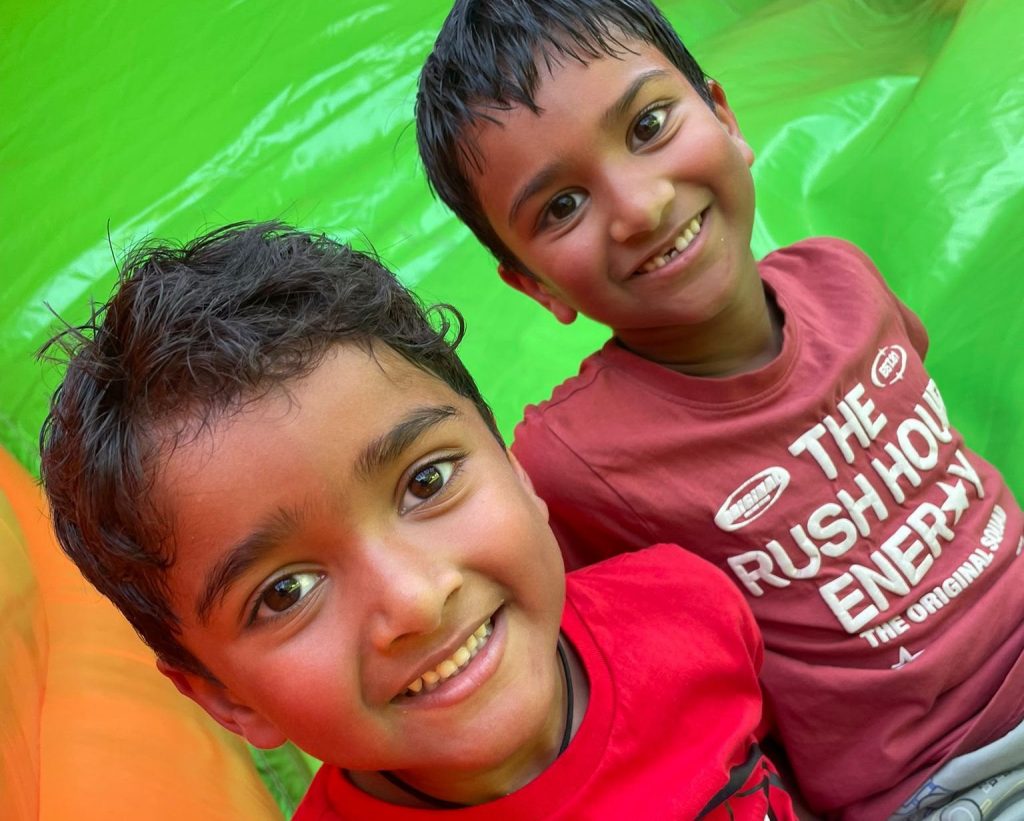 siblings at Holiday Club